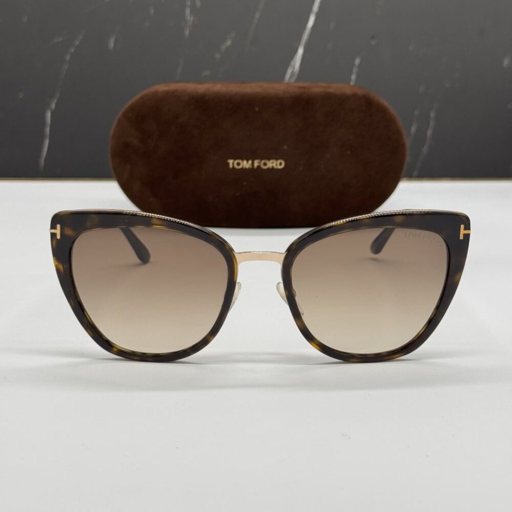 NEW TOM FORD TF717 52F WOMEN CAT EYE SUNGLASSES TOM FORD SIMONA FT0717/S